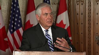 U.S. Secretary of State Rex Tillerson visits Canada
