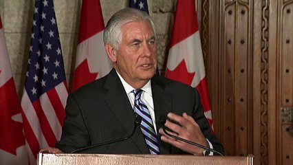 U.S. Secretary of State Rex Tillerson visits Canada