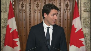 Trudeau responds to ethics commissioner ruling.