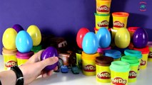 Play-Doh - Ovos Surpresas Carros Disney Pixar Relâmpago McQueen Mate Sally Guido Luigi Cars Mack