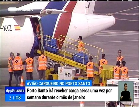 Paragem para Manutenção do Lobo Marinho levará o Avião Cargueiro uma vez por semana ao Porto Santo