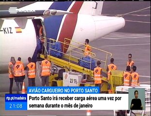 Paragem para Manutenção do Lobo Marinho levará o Avião Cargueiro uma vez por semana ao Porto Santo