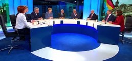 Angela Merkel & Martin Schulz äußern sich zur AfD bei Berliner Runde Bundestagswahl 2017-2abHAGDtuLc