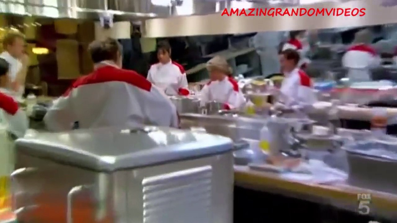 Hells Kitchen Gordon Ramsay is mad