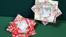 Origami 'Rose' 折り紙 「バラ」-DdwPtpZzBn0