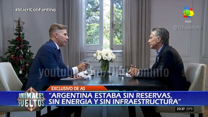 Mauricio Macri con Fantino | Entrevista Completa | Animales Sueltos | #MacriConFantino @DifusionInfo
