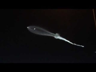 SpaceX Rocket Launch Blazes Through Sky Over Los Angeles