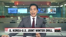 S. Korean, U.S. marines hold joint winter drill in PyeongChang