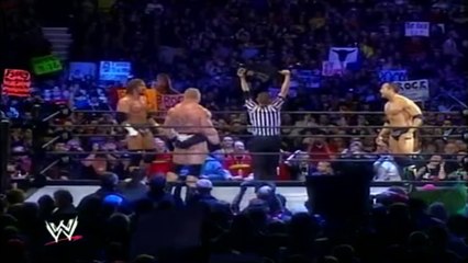 The Rock VS Brock Lesnar VS Triple H - WWE Undisputed Championship - HD