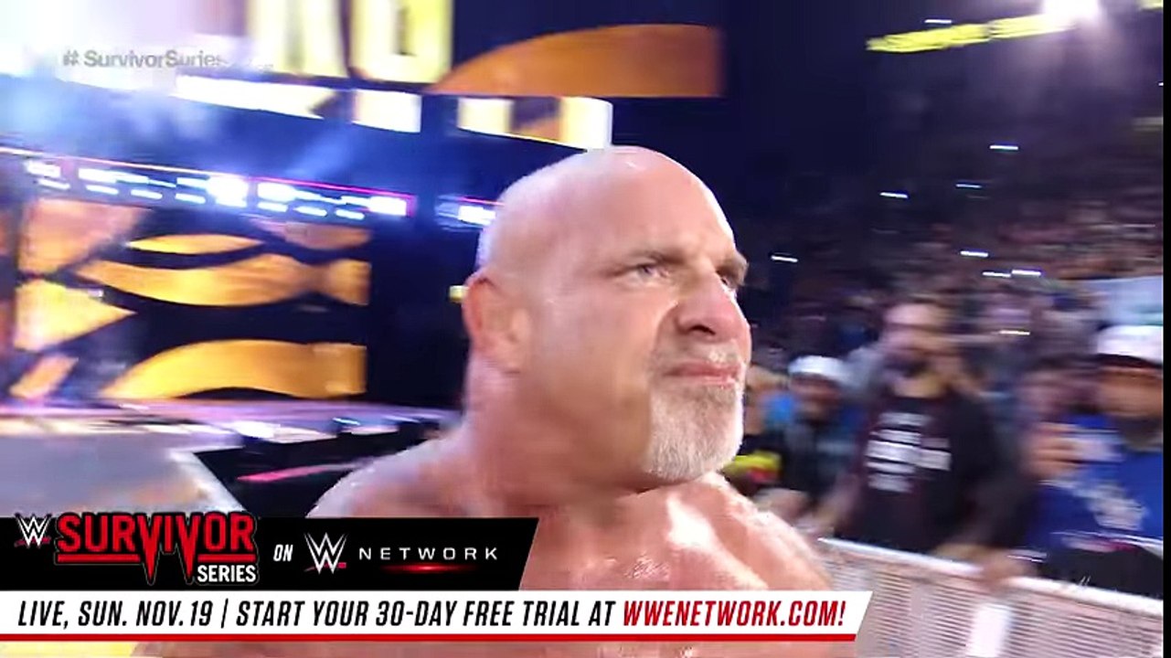 FULL MATCH - Goldberg vs. Brock Lesnar - Mega Match- Survivor Series 2016 (WWE Network Exclusive