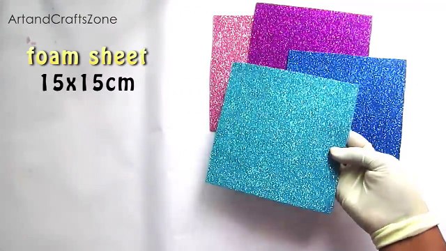 Diy Room Decor with Foam sheets _ Home decoration idea _ wall decor-XXeNfO6r3Wk