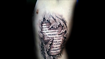 40 Rib Quote Tattoos For Men-DcAPJ09Qvh4