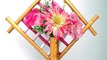 How To Make Newspaper  Flower Vase _ DIY newspaper crafts-iuJzWWLk6Aw