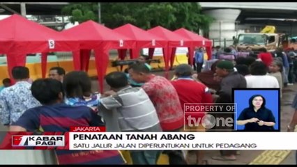 Pemprov DKI Akan Terus Lakukan Evaluasi Terkait Penataan Tanah Abang