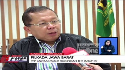 Soal Calon Pasangan Ridwan Kamil, PPP & PKB Ancam Cabut Dukungan