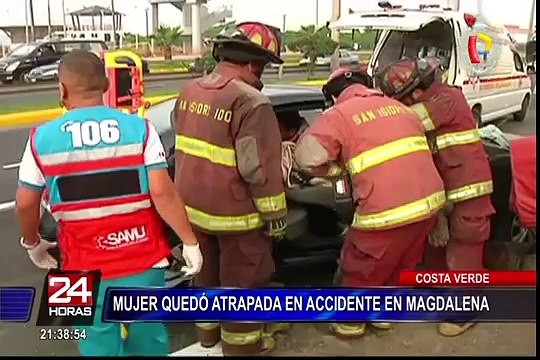 Costa Verde: hombre en estado de ebriedad provocó accidente de tránsito