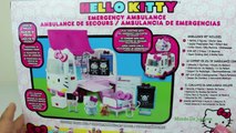 Ambulancia de Hello Kitty Hello Kitty Ambulance Playset Juguetes de Hello Kitty