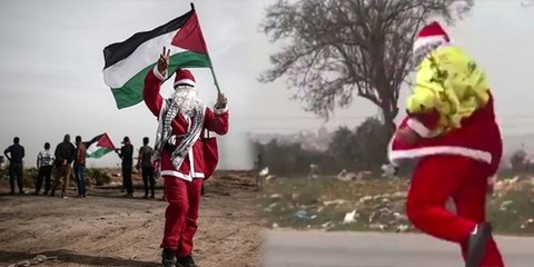 İsrail Askerleri "Noel Baba" Kostümü Giyen Filistinli Genci Vurdu