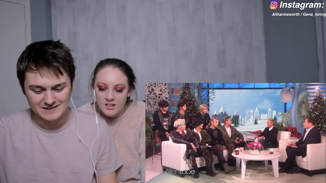 BTS Ellen Show Interview Reaction (BTS REACTION) - GF & BF REACT TO BTS-kx7yzY2-SLU