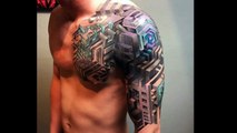 50 Geometric Sleeve Tattoos For Men-QMSgBB3jVzk