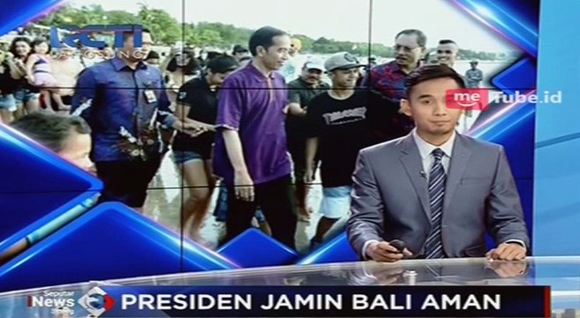 Pasca Gunung Agung Meletus, Jokowi Jamin Bali Aman untuk Dikunjungi