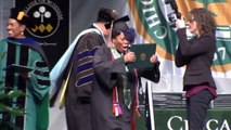 Grandmother, granddaughter graduate college together