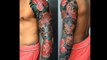 50 Japanese Flower Tattoos For Men-Qw2xTT3hWro