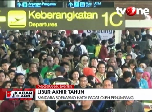 Libur Natal dan Tahun Baru, Bandara Soetta Mulai Padat