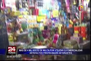 Más de 4 mil soles de multa por utilizar o comercializar artefactos pirotécnicos detonantes