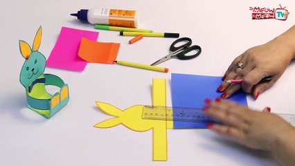 Rabbit  Stand | Paper Rabbit Stand | Meow Meow Tv