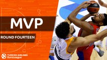 Turkish Airlines EuroLeague Regular Season Round 14 co-MVPS: Cory Higgins & Tornike Shengelia