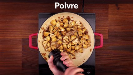 Pâtes forestières aux boulettes de viande  - saveurs automnales dans l'assiette-fWyfnKFMje8