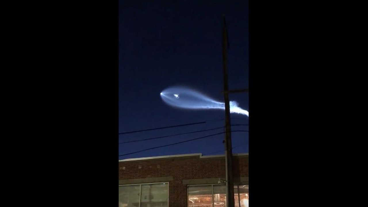 Un OVNI dans le ciel californien ?