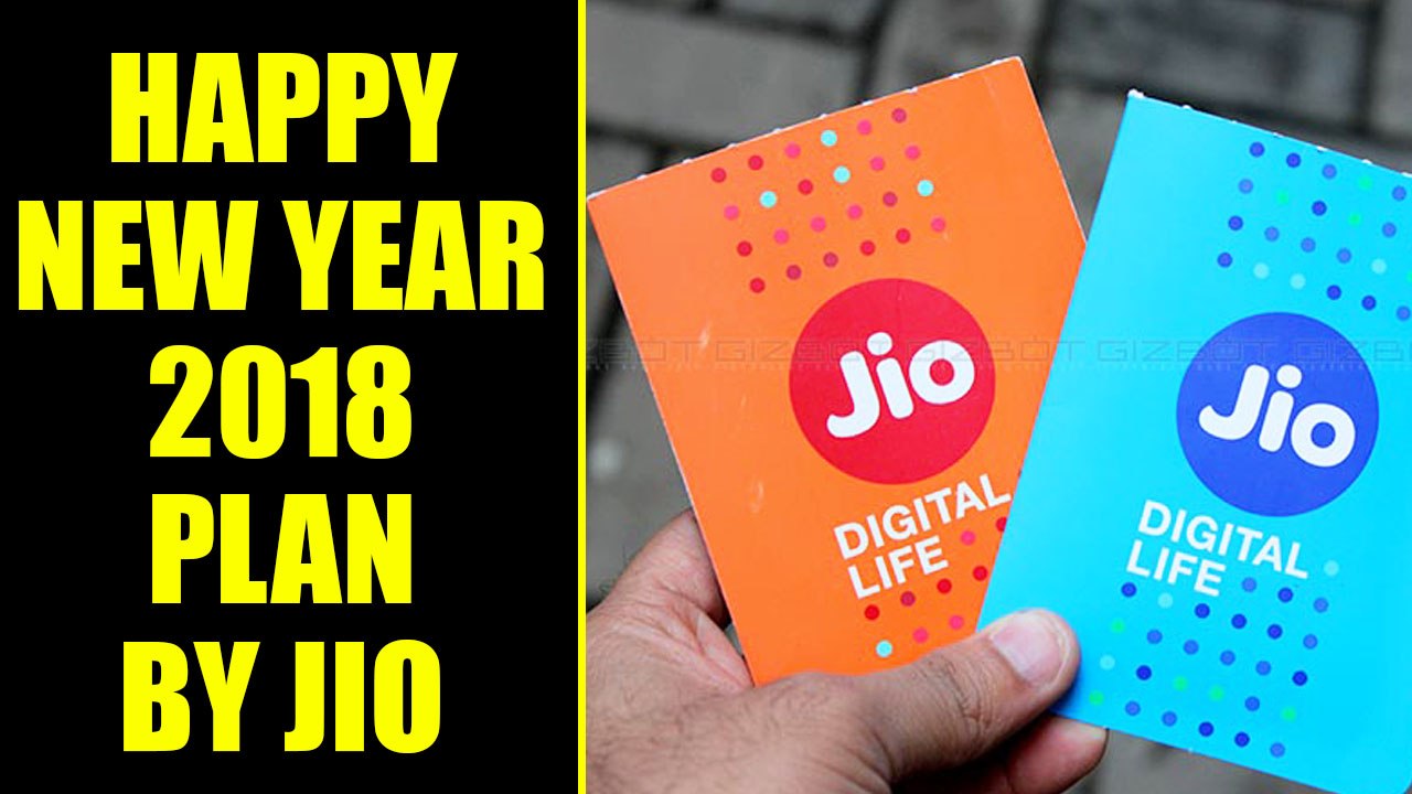 Reliance Jio launches Happy New Year 2018 plan, know details here, Watch | Oniendia News