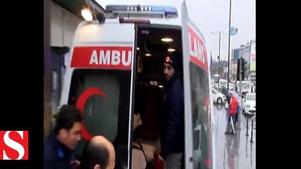 Yaşlı kadın vapurdan denize düştü