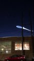 Une fusée SpaceX vole au-dessus de Los Angeles de Nuit !
