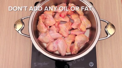 Spicy Chicken Wings With Coleslaw Salad - Zepter Recipes