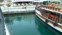 Antalya Akdeniz Foku 'Murtaza' Yat Limanı'nda Görüldü