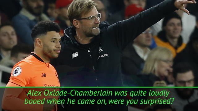 Wenger unsurprised by Oxlade-Chamberlain boos