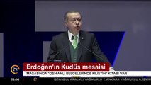 Cumhurbaşkanı Erdoğan'ın Kudüs mesaisi