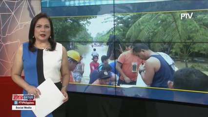 Ilang lungsod sa Davao, binaha dahil sa bagyong #VintaPH