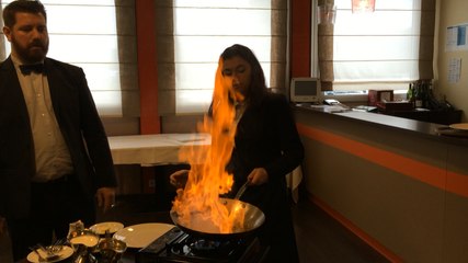 Art du service : un apprentissage flamboyant