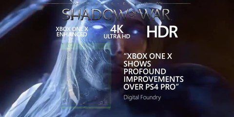 Xbox One X Enhanced: Middle-earth: Shadow of War