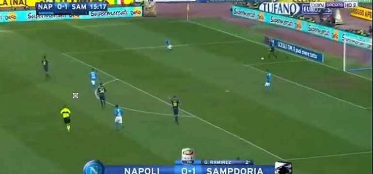 Allan Marques Loureiro Goal HD Napoli 1:1 Sampdoria 23.12.2017