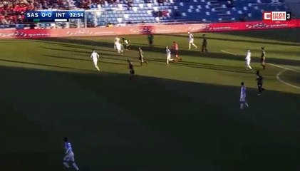 Diego Falcinelli  Goal HD - Sassuolo	1-0	Inter 23.12.2017
