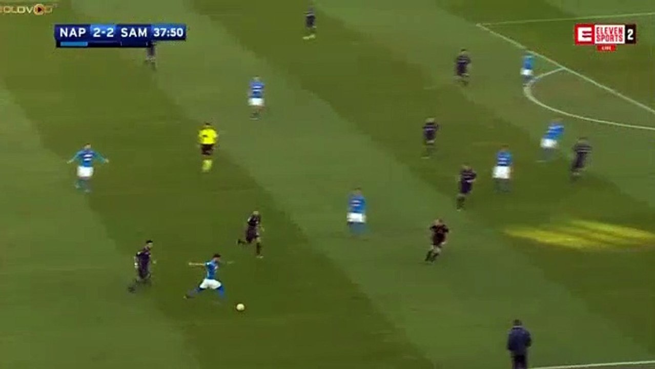 Marek Hamsik Goal HD - Napoli	3-2	Sampdoria 23.12.2017