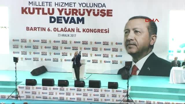 Bartın-Başbakan Binali Yıldırım AK Parti 6. Olağan İl Kongresi'nde Konuştu