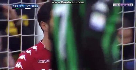 Icardi  Penalty  Missed  HD  Sassuolo 1 - 0	 Inter