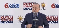 Şırnaklılar Yanlış Yerde Alkışladı Erdoğan Anında Uyardı: Niye Alkışladınız?
