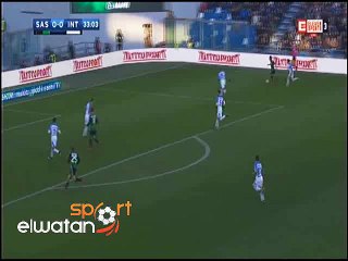 خسر انتر ميلان امام ساسولو 1-0